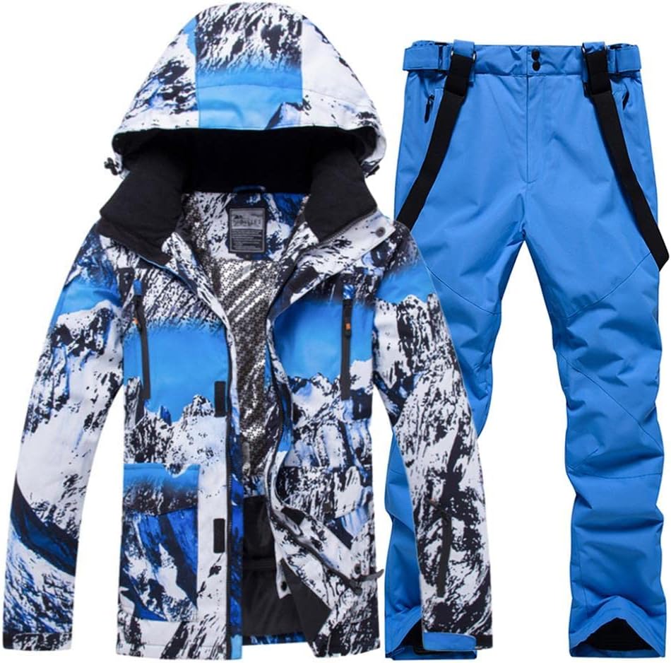 YEEFINE Ski Suit Set: Waterproof Winter Snow Gear