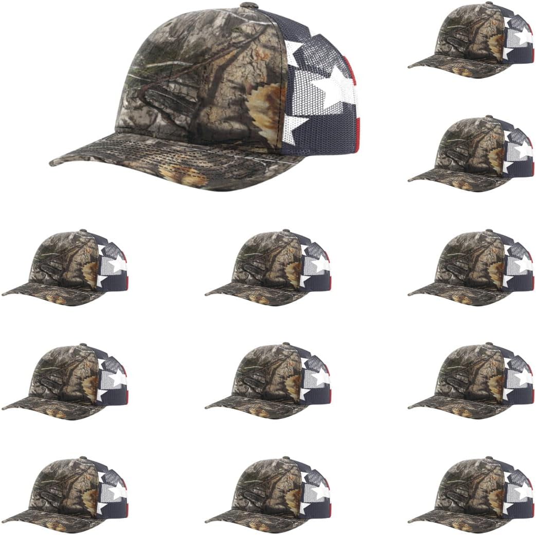 Richardson 112 Classic Six-Panel Adjustable Snapback Trucker Cap
