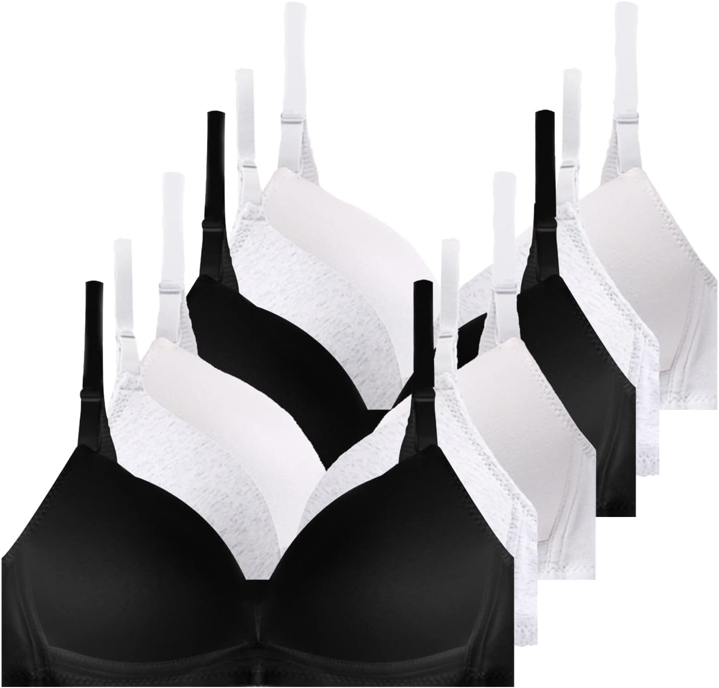 Phennie's Girls Training Bras for Teens - Comfortable Cotton Bralette