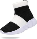 Santiro Boys Girls Sock Shoes High Tops Breathable Knit Slip On
