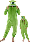 GONAAP Unisex Onesie Pajamas Mike Wazowski Costume - Cozy Novelty Wear