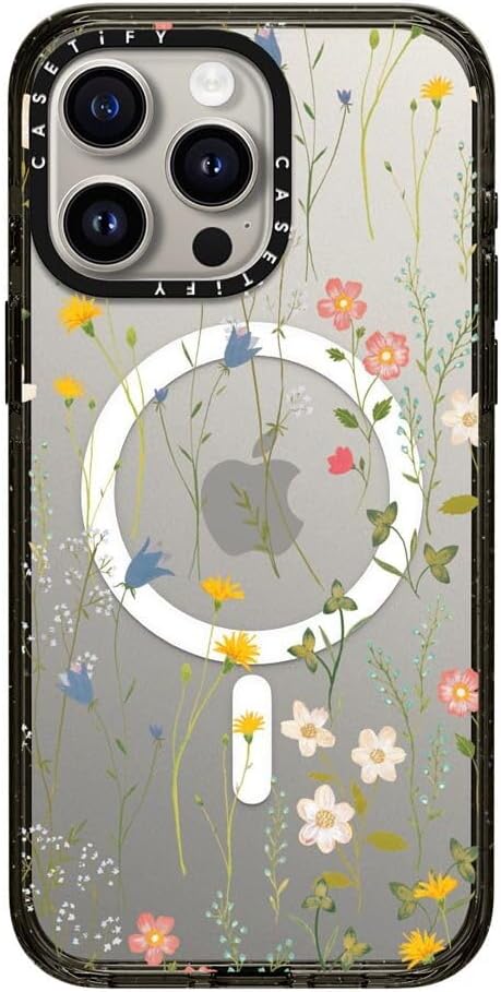 CASETiFY Impact Case for iPhone 15 Pro Max with Floral Design