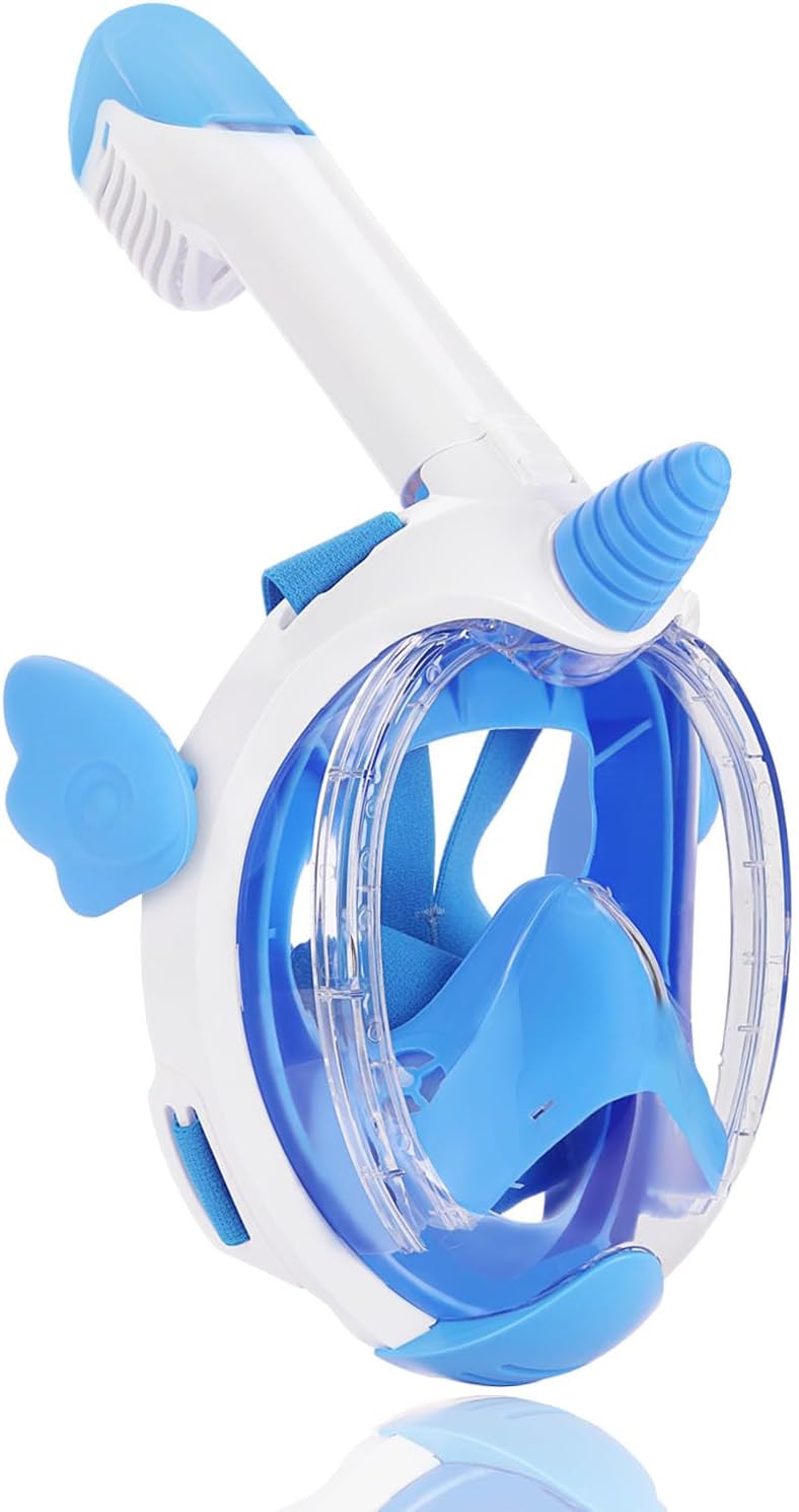 Flyboo Kids Unicorn Snorkel Mask - 180 Panoramic View