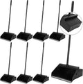 Leumoi 8 Pcs Long Handle Dust Pans Set 36.6 in - Commercial Cleaning