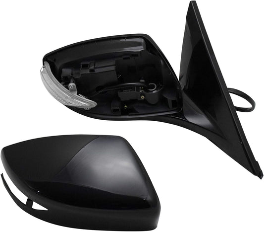 TRQ Passenger Side Power Heated Mirror for 2016-2021 Nissan Maxima