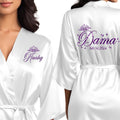 Mis Quince Anos Robes - Personalized Satin Quinceanera (Style BVPH)