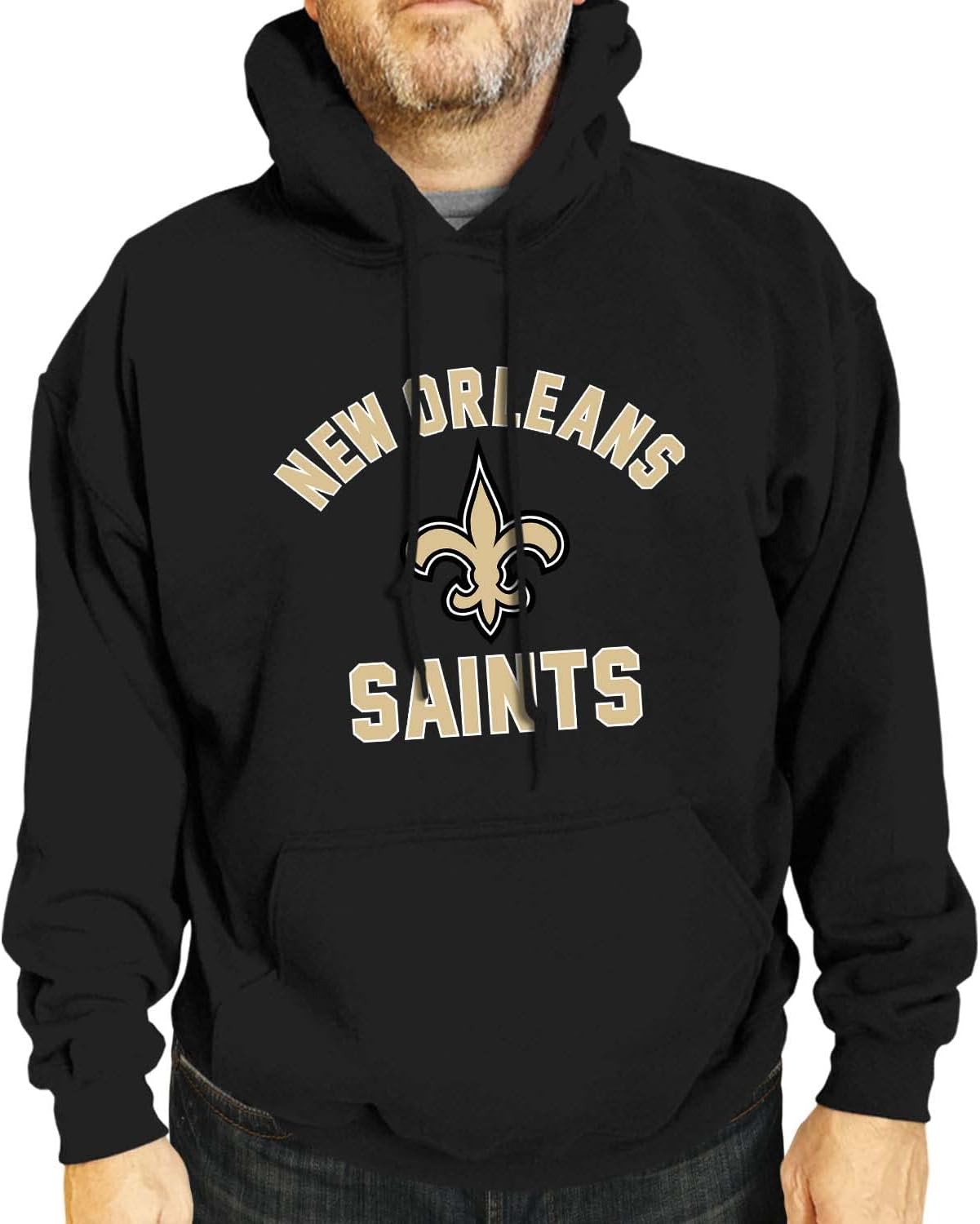 New Orleans Saints Adult Gameday Hooded Sweatshirt for Fans