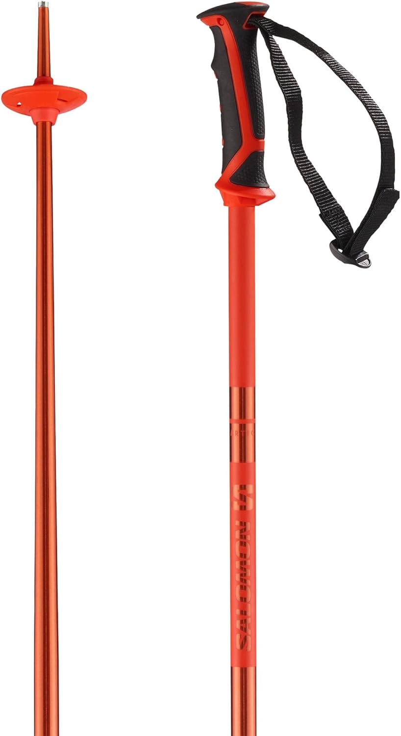 Salomon Lightweight Ski Poles, Strong & Colour-Matched