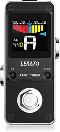 LEKATO Chromatic Guitar Tuner Pedal - Accurate Tune Every Time