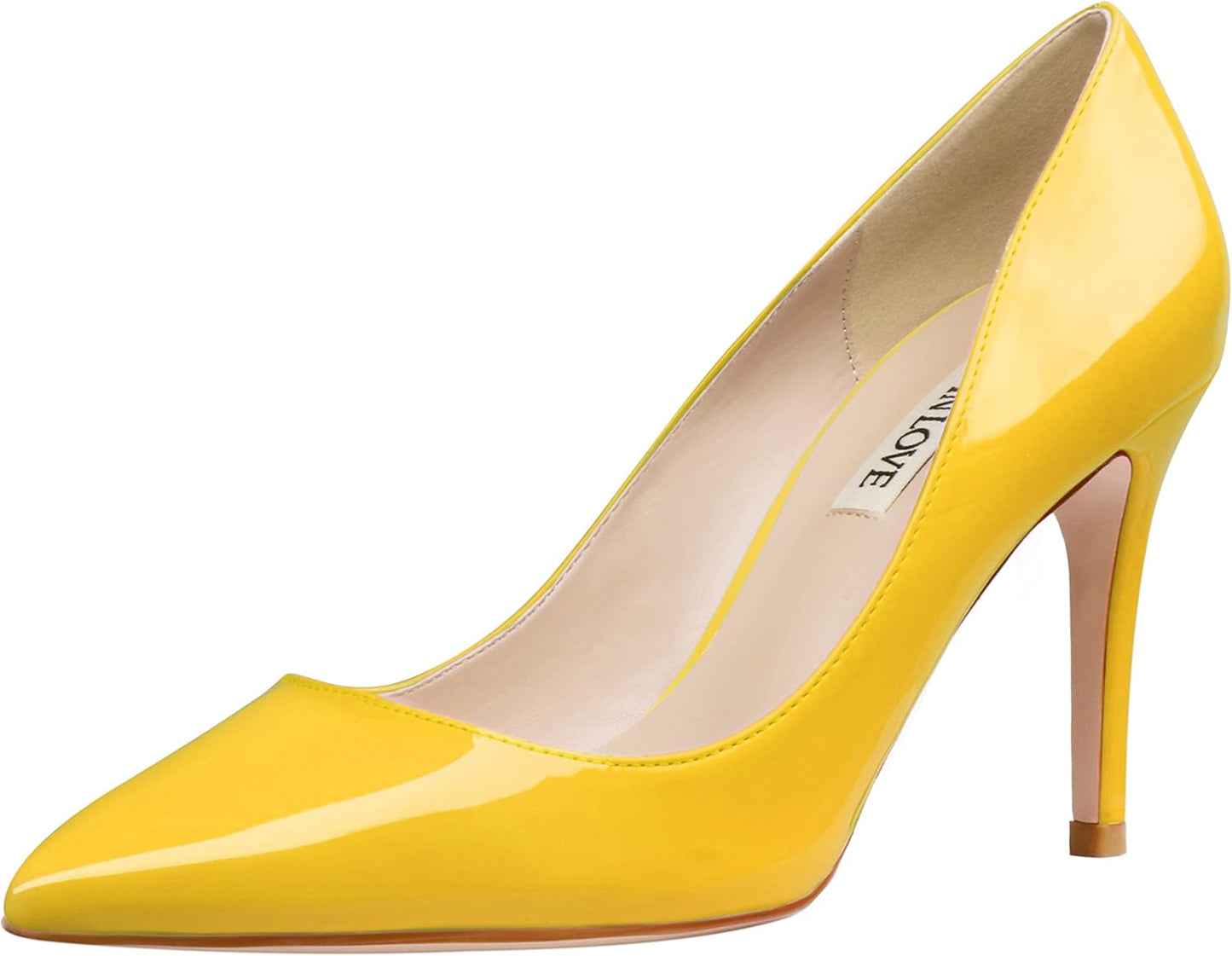 Stylish 3.5in High Heels Pointy Toe Stiletto Pumps for Women
