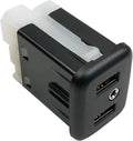 USB Port AUX Jack Auxiliary Input Adapter for Chevy Buick GMC Cadillac