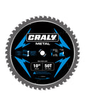 CRALY 10 Inch 50 Teeth Steel Cutting Circular Saw Blade Review
