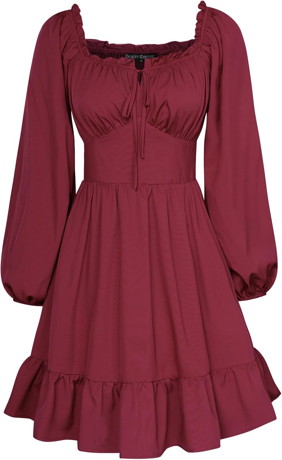 Elegant Renaissance Off Shoulder Corset Dress for Women
