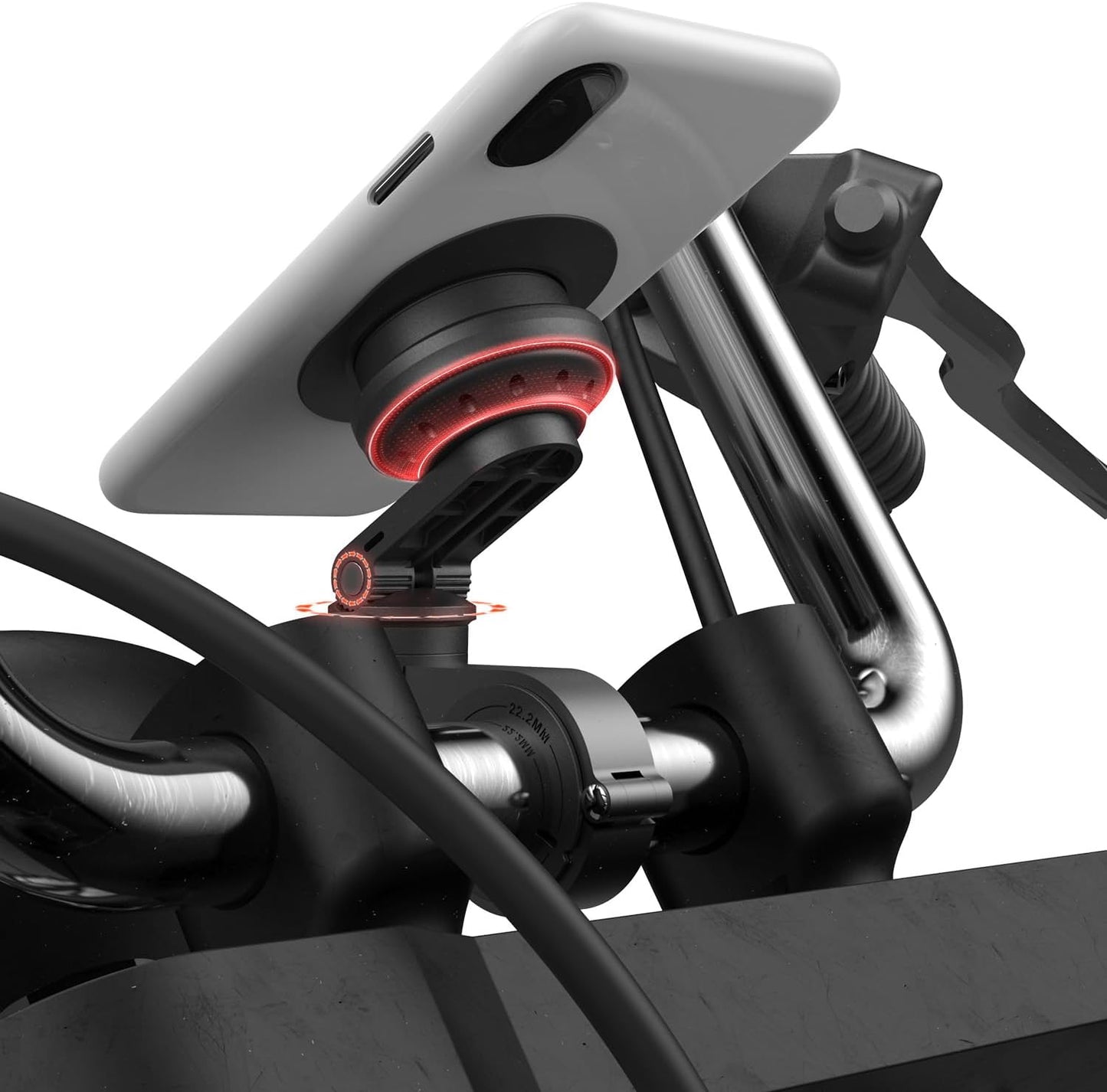 Motorcycle Phone Mount with Vibration Dampener for Bikes