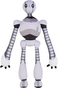 Adjustable 13 in Plush Robot Toy - Cute Poseable Companion
