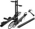 2-Bike Rack for Car Hitch-Mount Platform - Fits E-Bikes, Ramp
