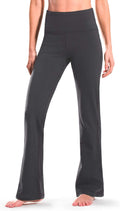Bootcut Yoga Pants with Pockets - Flared High Rise Fit
