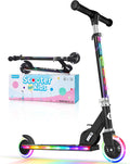 BELEEV V2 Kids Scooter with Light-Up Wheels & Stem - Adjustable 3