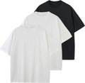Mens Oversized Heavyweight Cotton Crewneck Tee - Loose Fit