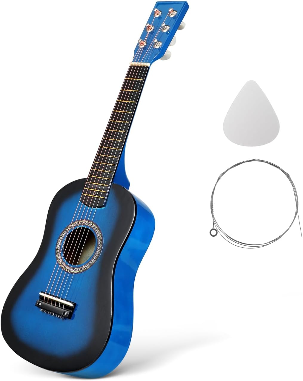 Vintage Acoustic Guitar for Beginners ~ Toyvian