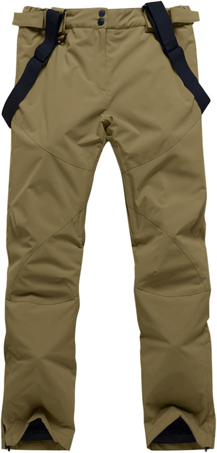 YEFFINE Men's Waterproof Snow Ski Pants for Winter Sports