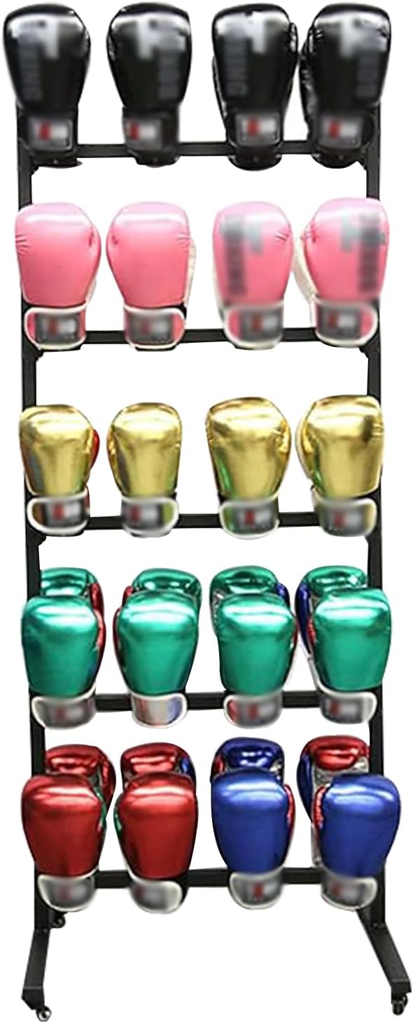 SHZYJBRY Metal Boxing Gloves Rack: Dry 20 Pairs Easily