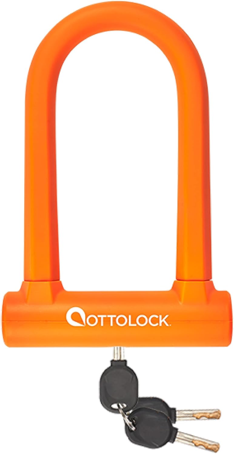 OTTOLOCK Sidekick Compact U-Lock for Heavy Duty Bicycle Security