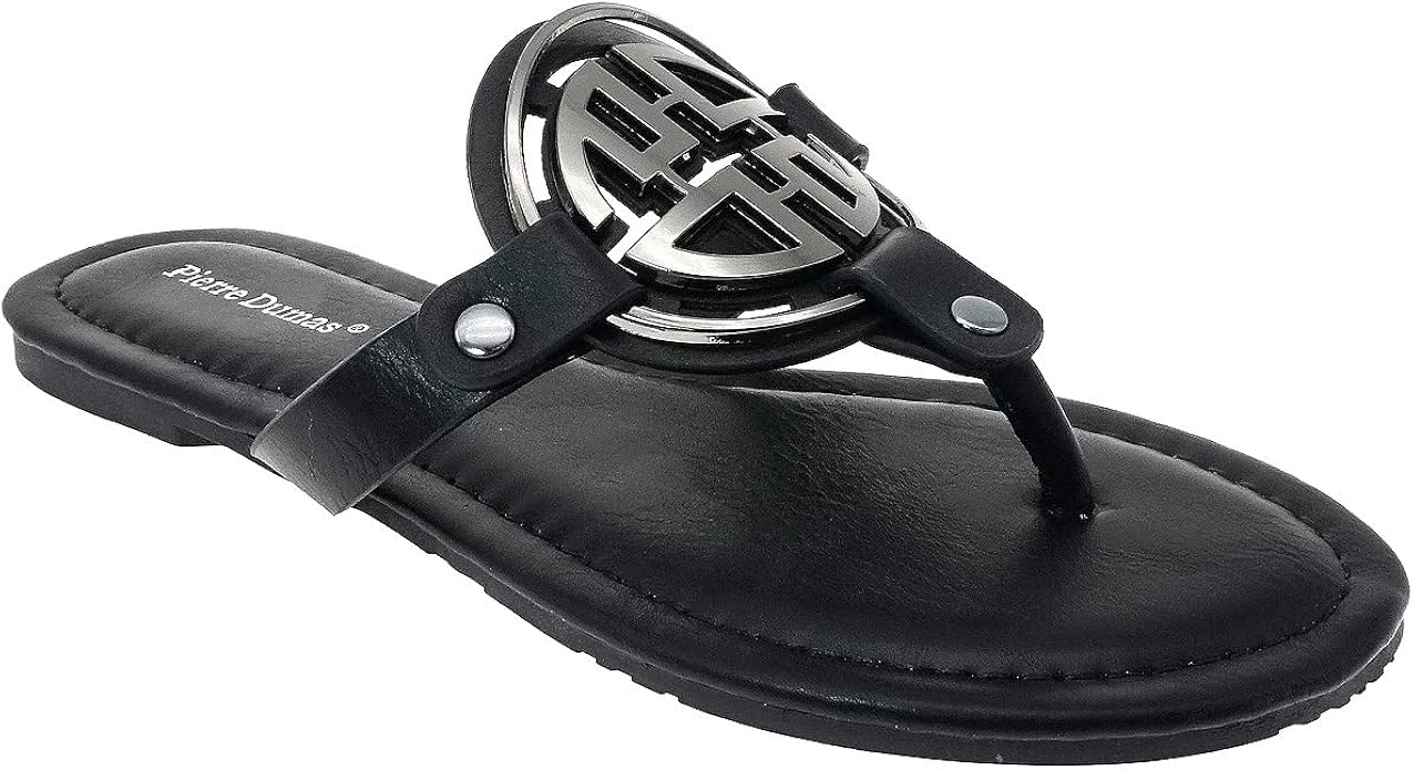 Pierre Dumas Women's Limit-20 Thong Flip Flop Sandal for Comfort