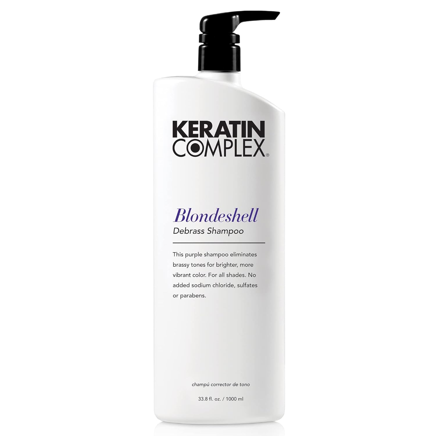 Keratin Complex Blondeshell Debrass Shampoo for Radiant Hair