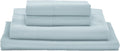 Full Size Giza Dreams Bed Sheets - Light Blue Sateen