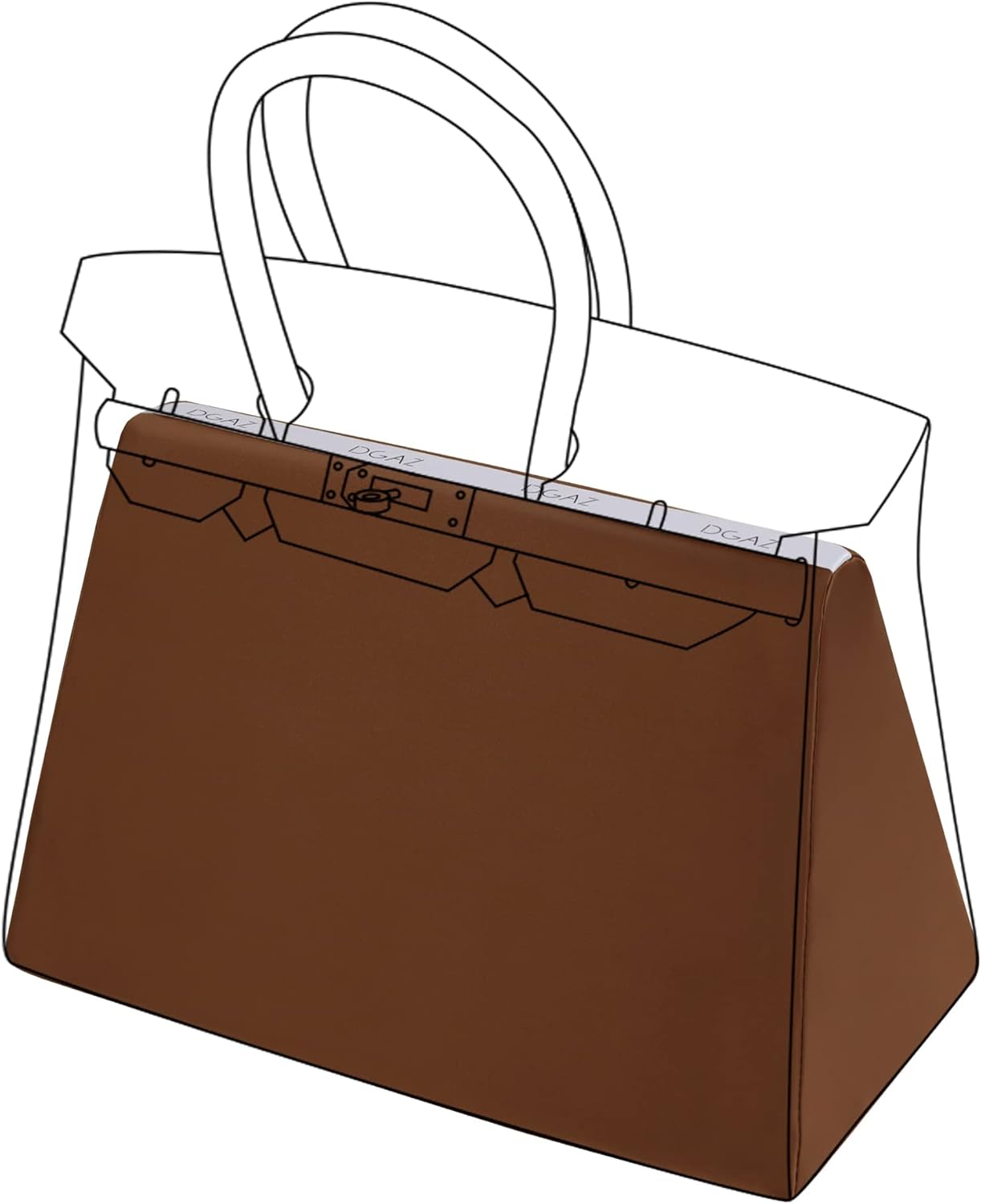 DGAZ Purse Pillow Shaper Insert for Luxury Handbag Care