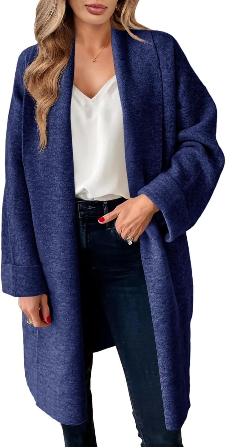 Saodimallsu Womens Long Cardigan Sweaters for Cozy Fall Style