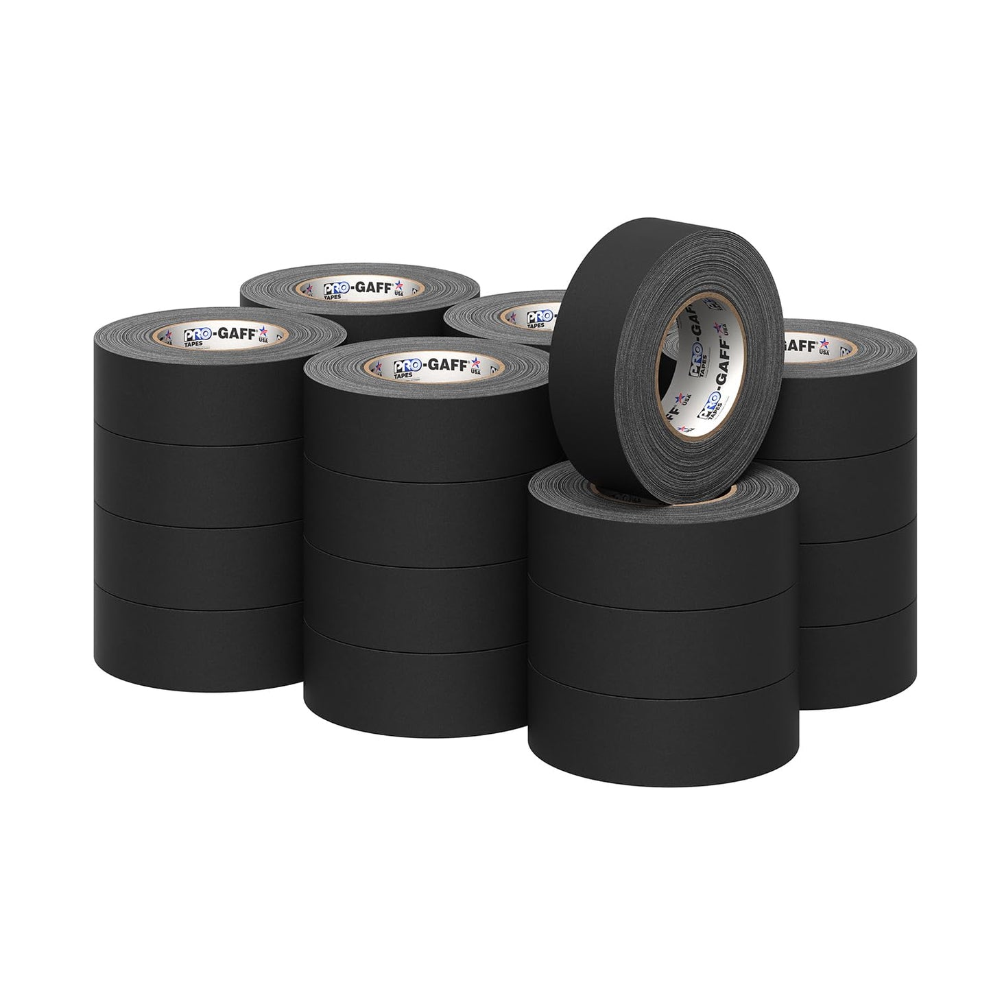 Pro Gaff Gaffers Tape 2in Black Matte - Premium Quality