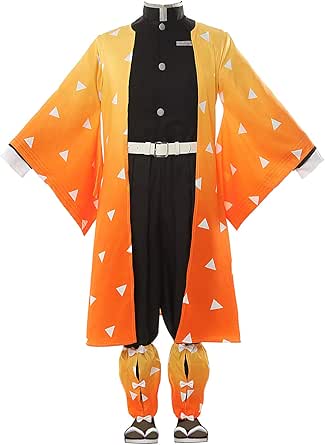 Nuoqi Zentisu Tanjiro Cosplay Giyuu Tomioka Outfit for Adults