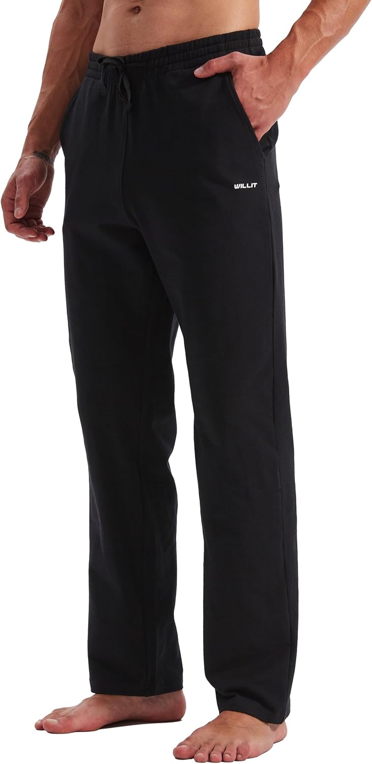 Men's Cotton Yoga Sweatpants for Comfort and Versatility