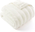 Bedsure Faux Fur Blanket 50x70 in - Soft, Thick Cozy Throw