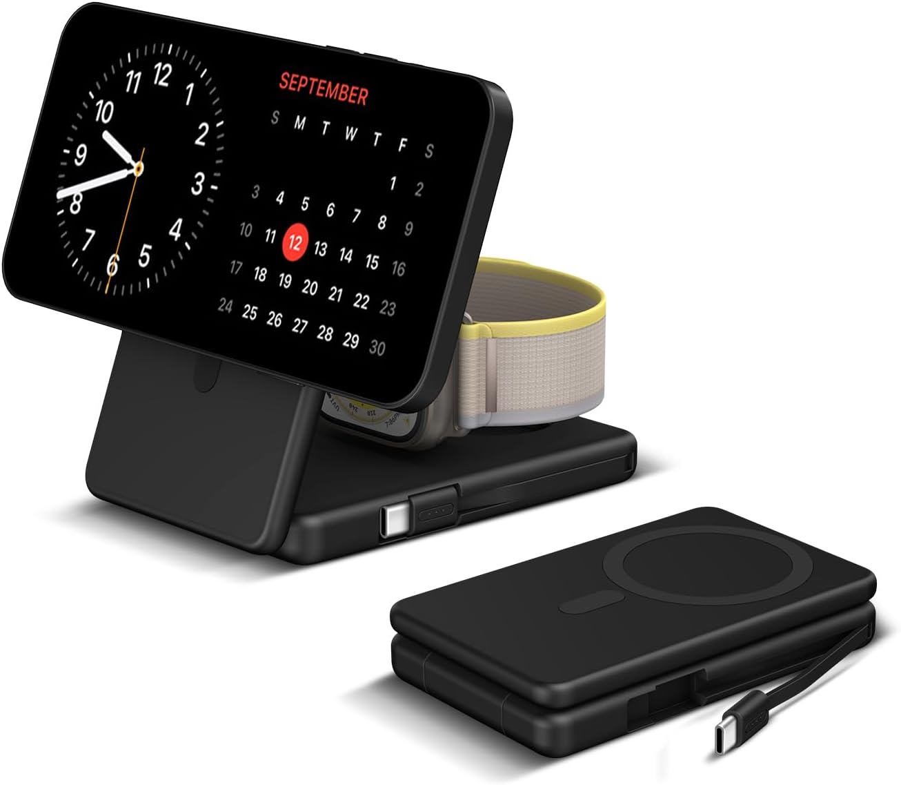 Magnetic Fast Charger for iPhone & Watch