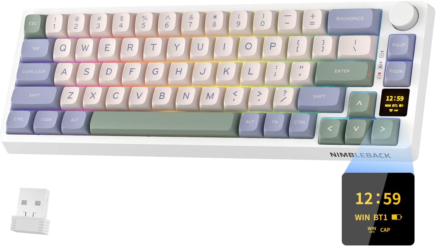 LTC Nimbleback NB682 PRO Wireless Mechanical Keyboard Review