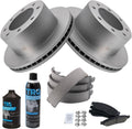 Rear Ceramic Brake Pad & Rotor Kit for 2008-2010 Ford F-250 - G-Coated
