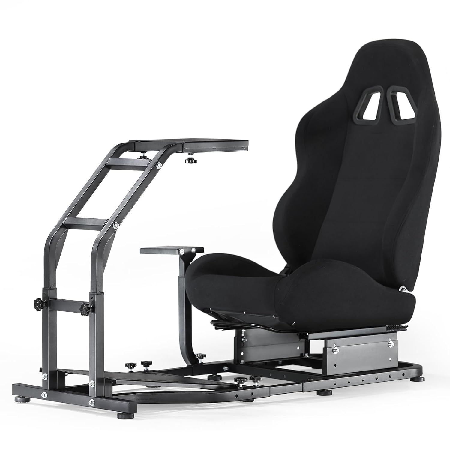 Marada Racing Simulator Cockpit with Adjustable Gaming Seat