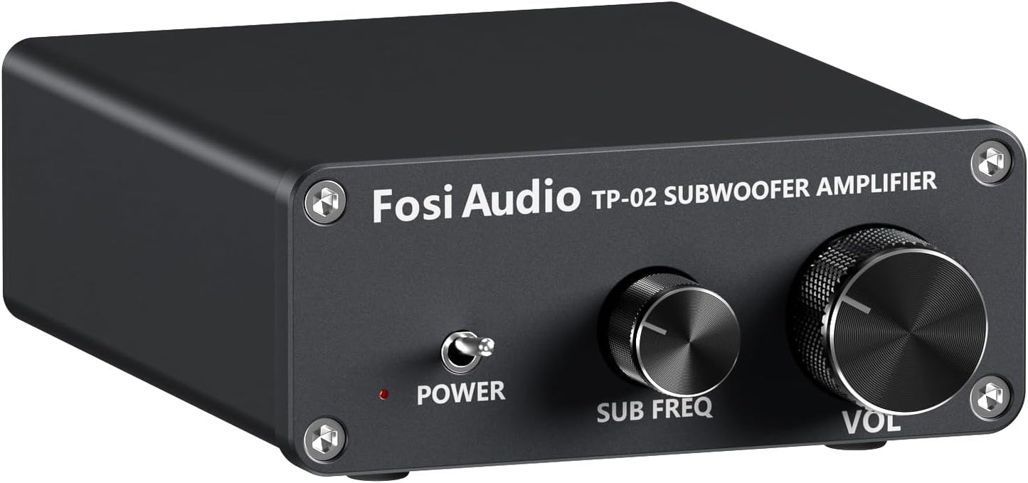 Fosi Audio TP-02 Subwoofer Amplifier for Powerful Bass Sound