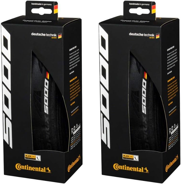 Continental Grand Prix GP 5000 Folding Tires Set of 2 for Racing