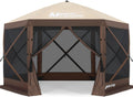 MASTERCANOPY 10x10FT Pop Up Gazebo Screen Tent - Quick Set Shelter