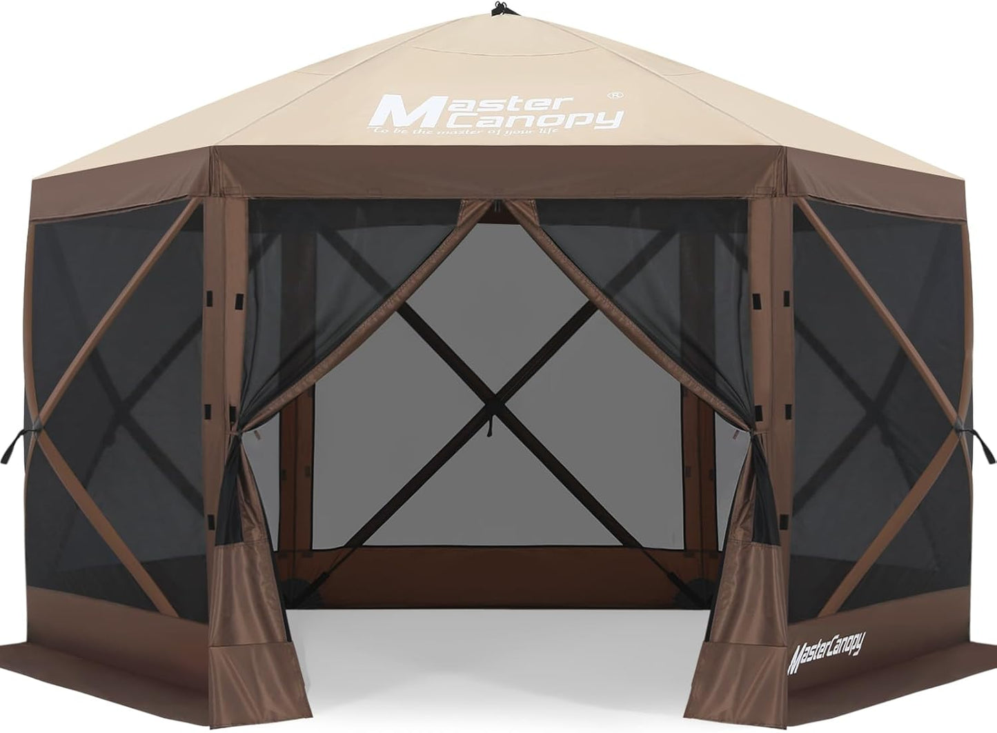 MASTERCANOPY 10x10FT Pop Up Gazebo Screen Tent for Outdoor Fun