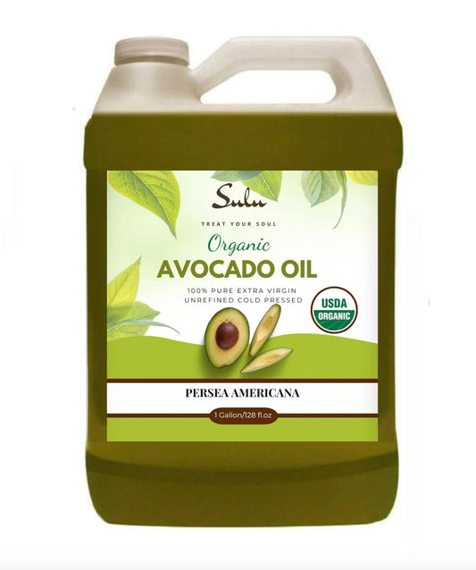 USDA Certified Organic Cold Pressed Unrefined Raw Avocado Oil