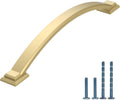 AOOTOCH 10 Pack 6.3 in Gold Cabinet Handles - Sleek Kitchen Upgrade