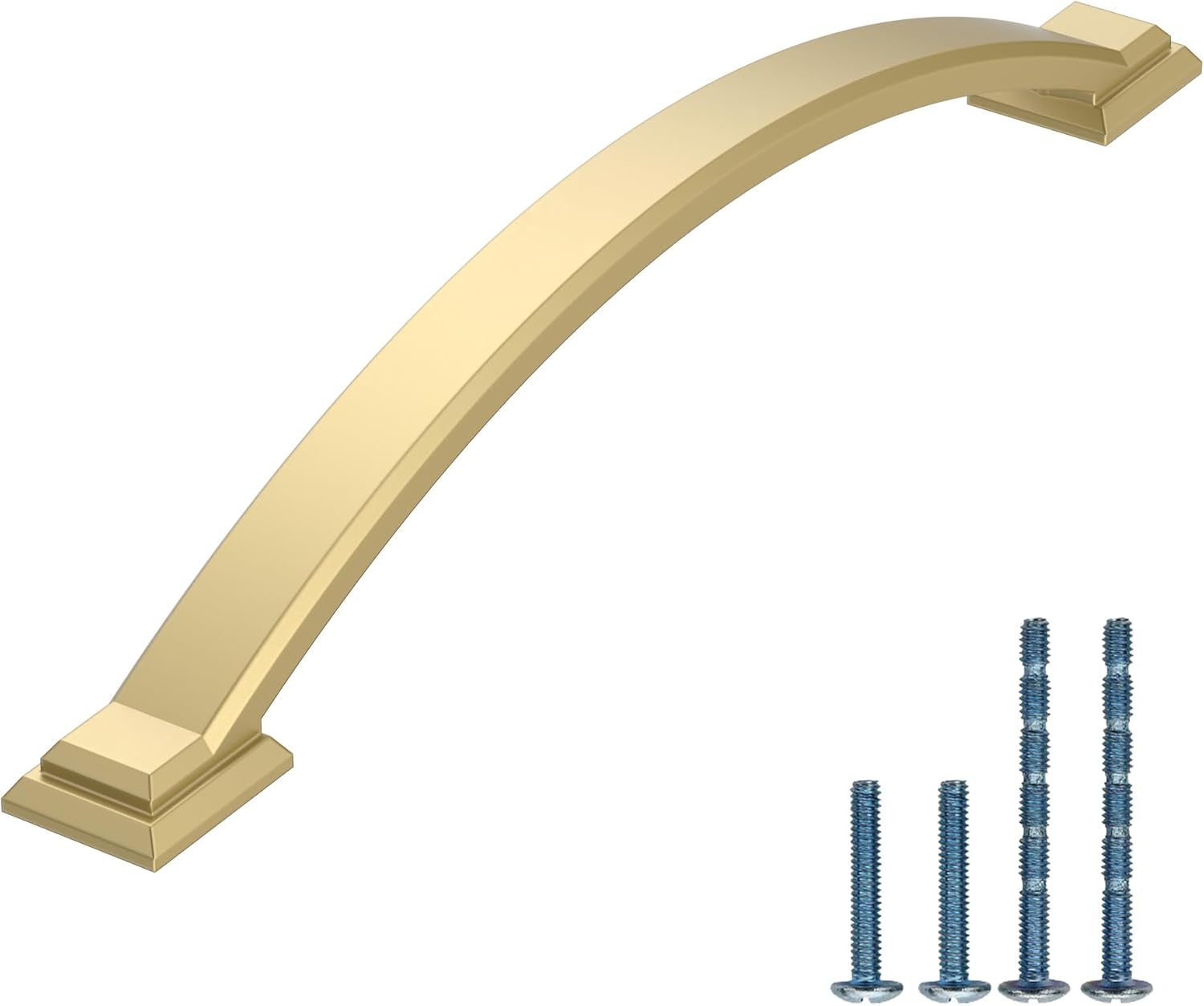 Stylish 10 Pack 6.3 Inch Gold Cabinet Handles for Your Home