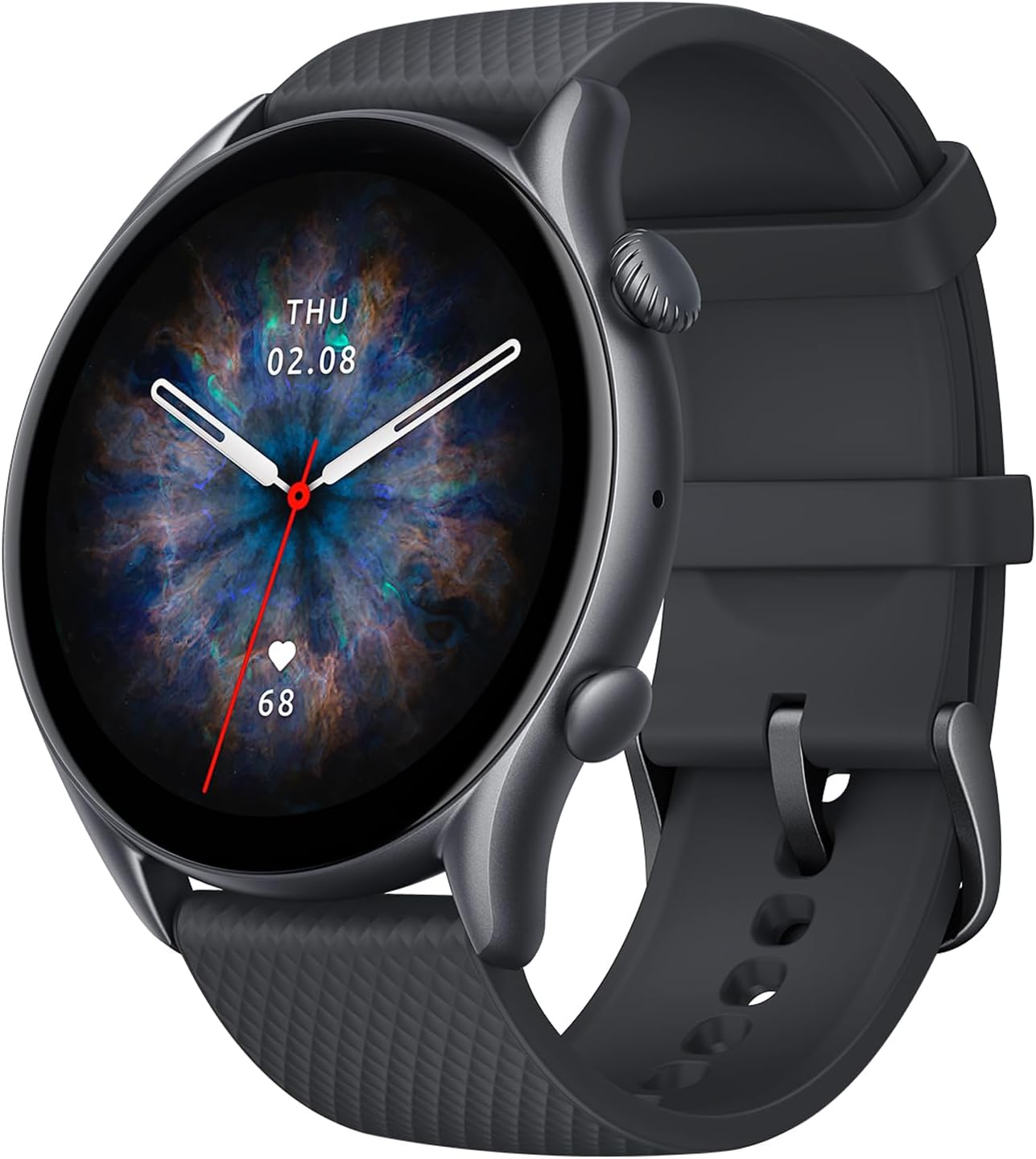 Amazfit GTR 3 Pro: 14-Day Battery, GPS, Alexa, Fitness Tracker - Black