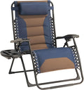Zero Gravity Chair Oversized Padded Recliner - XL Outdoor Lounge