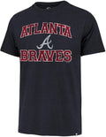 MLB Men's Team Color Primary Logo Word Mark T-Shirt - Cotton Comfort